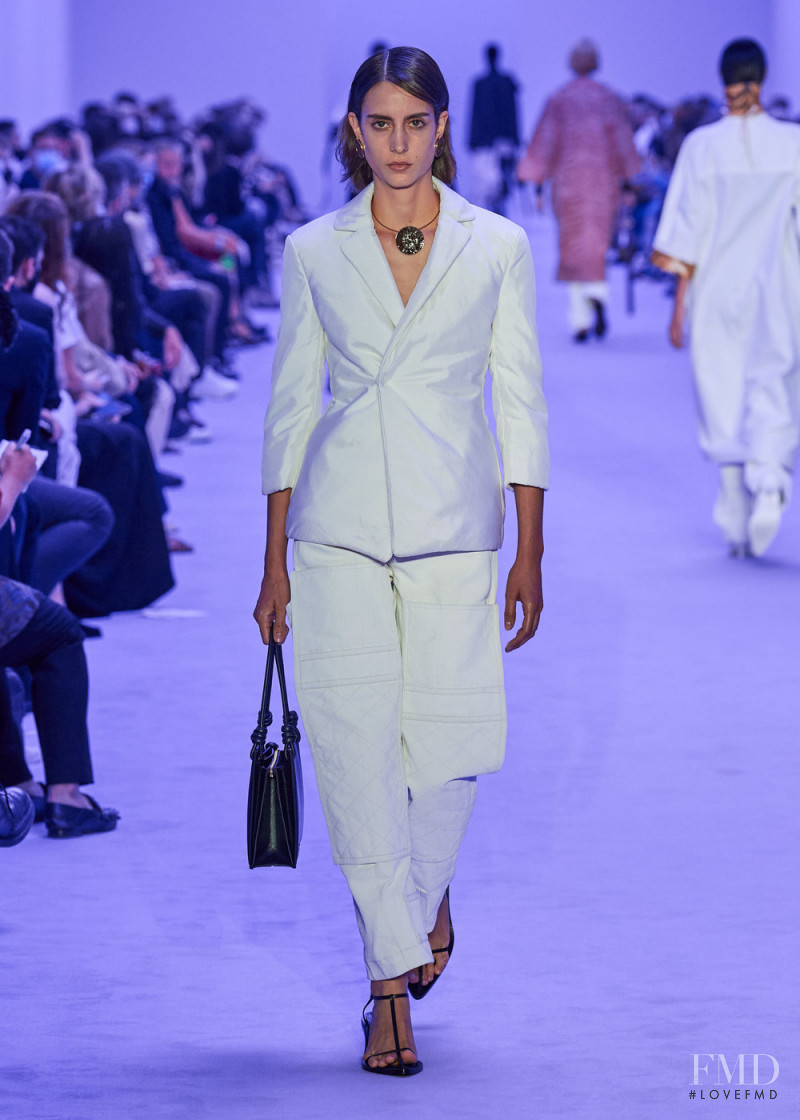 Beatriz Ronda featured in  the Jil Sander fashion show for Spring/Summer 2022