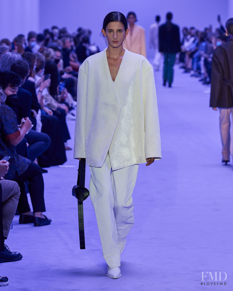 Rachel Marx featured in  the Jil Sander fashion show for Spring/Summer 2022