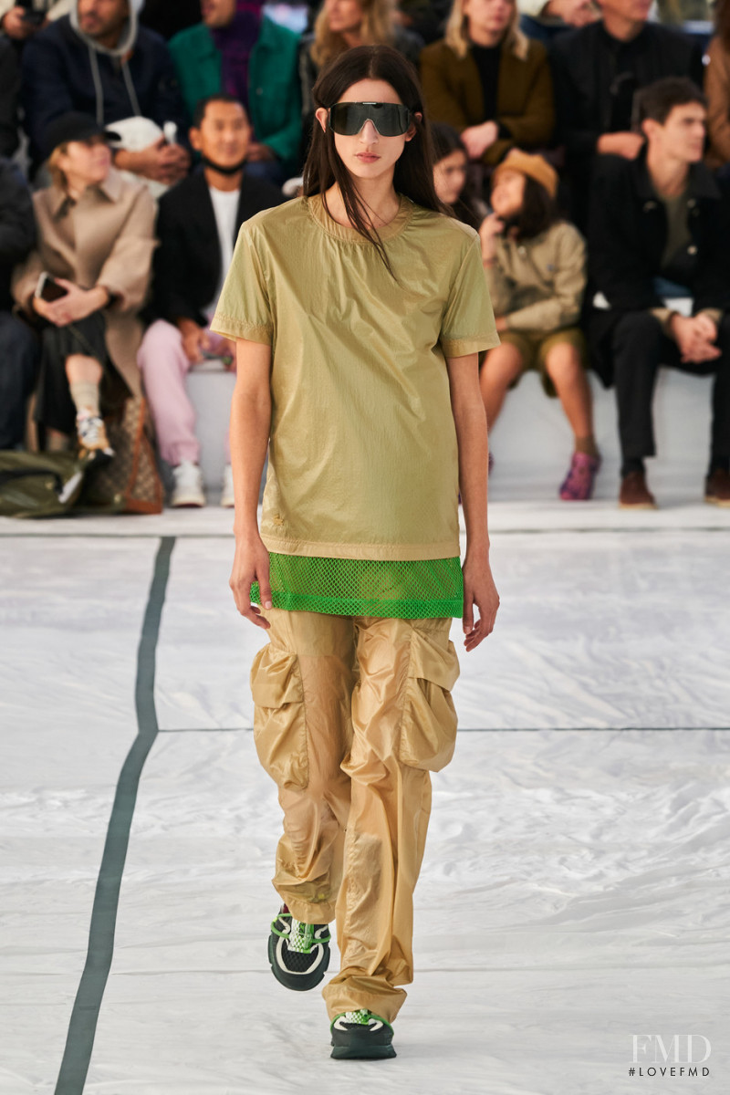 Rachel Marx featured in  the Lacoste fashion show for Spring/Summer 2022