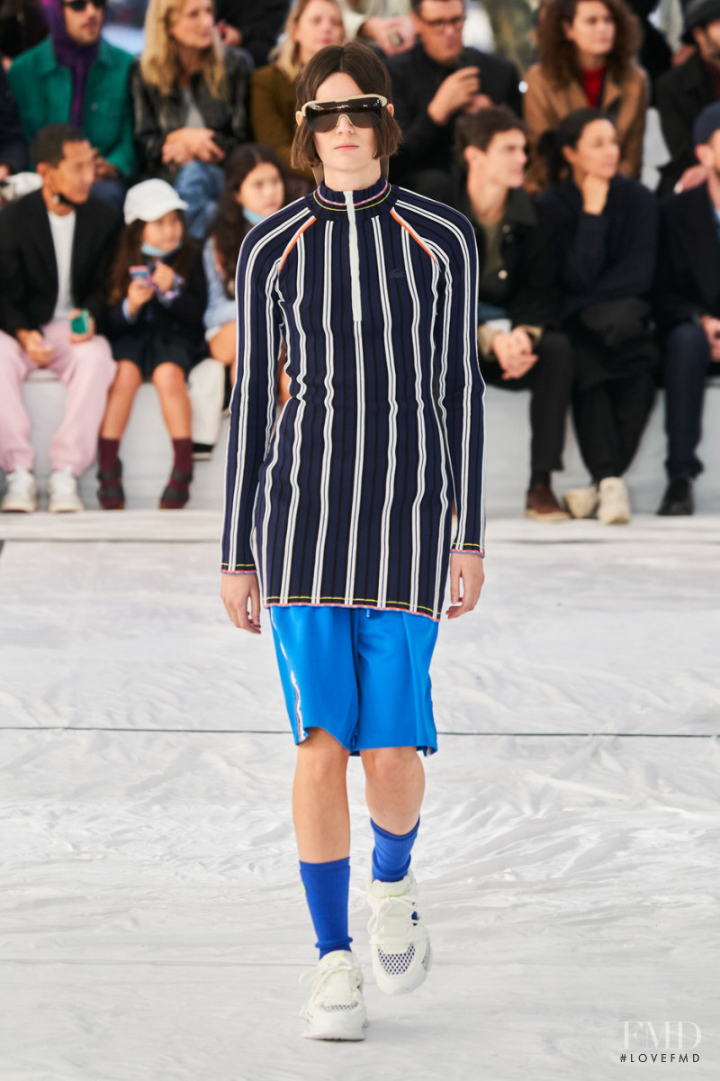 Jamily Meurer Wernke featured in  the Lacoste fashion show for Spring/Summer 2022