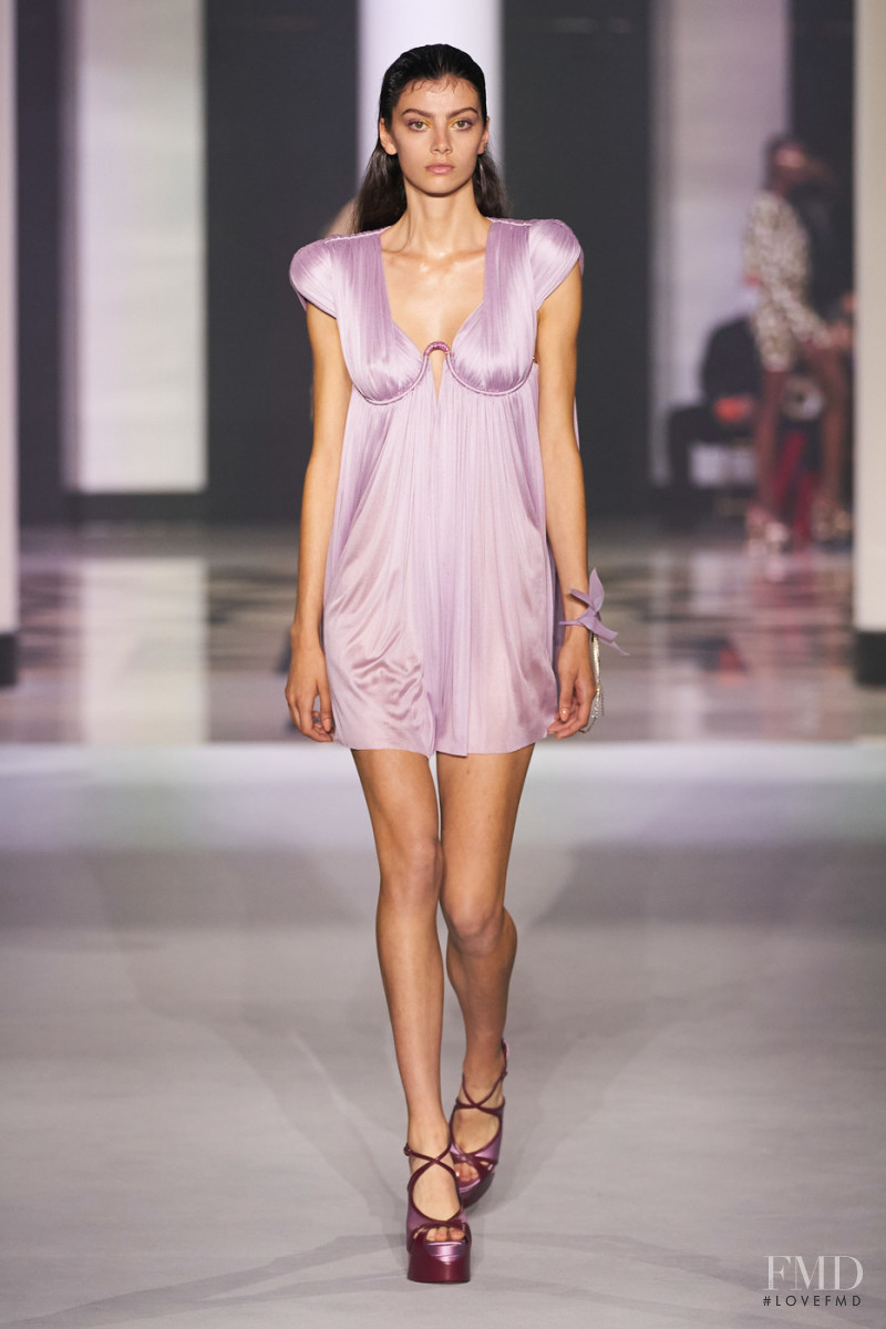 Flavie Sammartano featured in  the Lanvin fashion show for Spring/Summer 2022