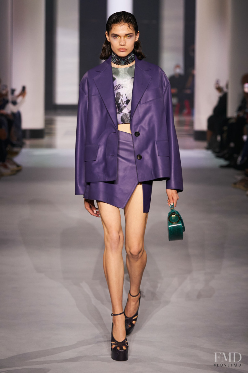 Lucy Rosiek featured in  the Lanvin fashion show for Spring/Summer 2022