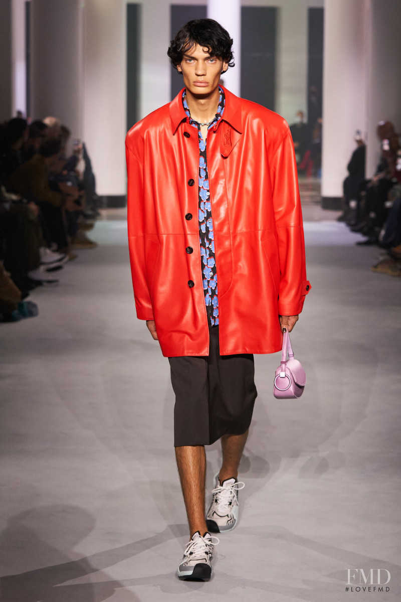 Evan Garcia featured in  the Lanvin fashion show for Spring/Summer 2022