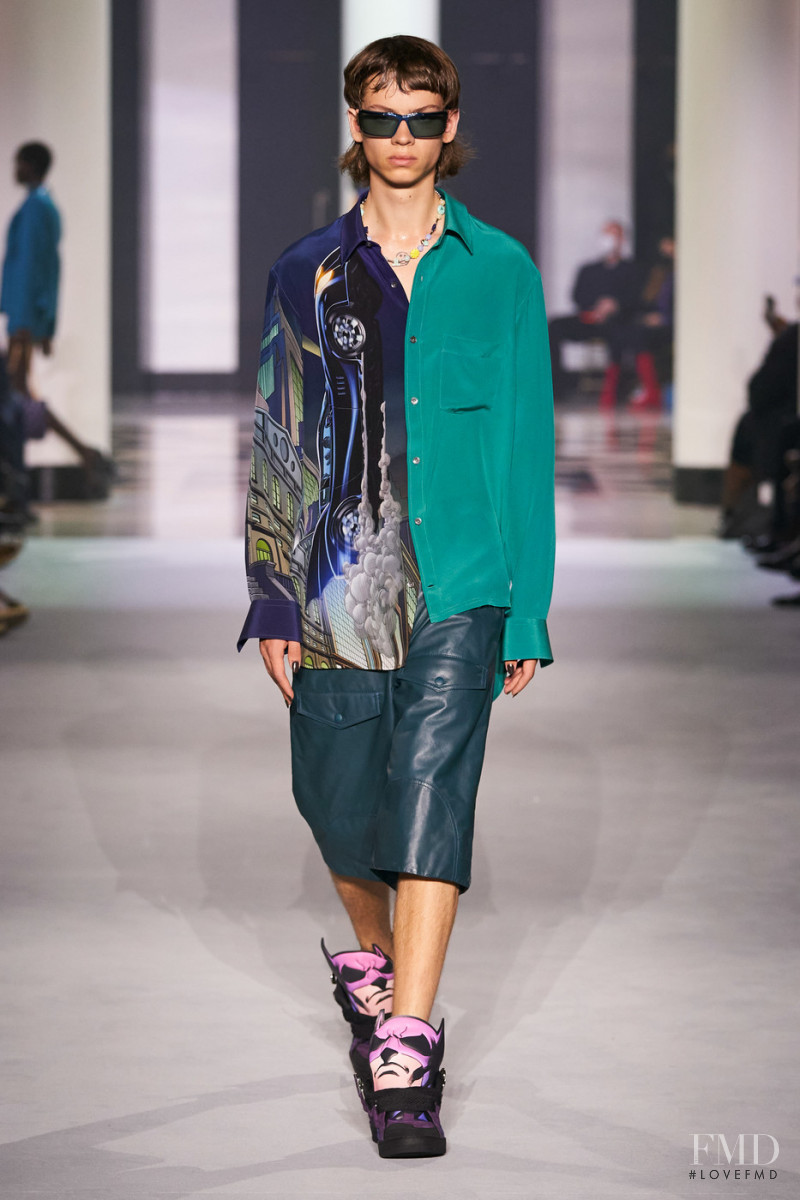 Cosmo Caspers featured in  the Lanvin fashion show for Spring/Summer 2022