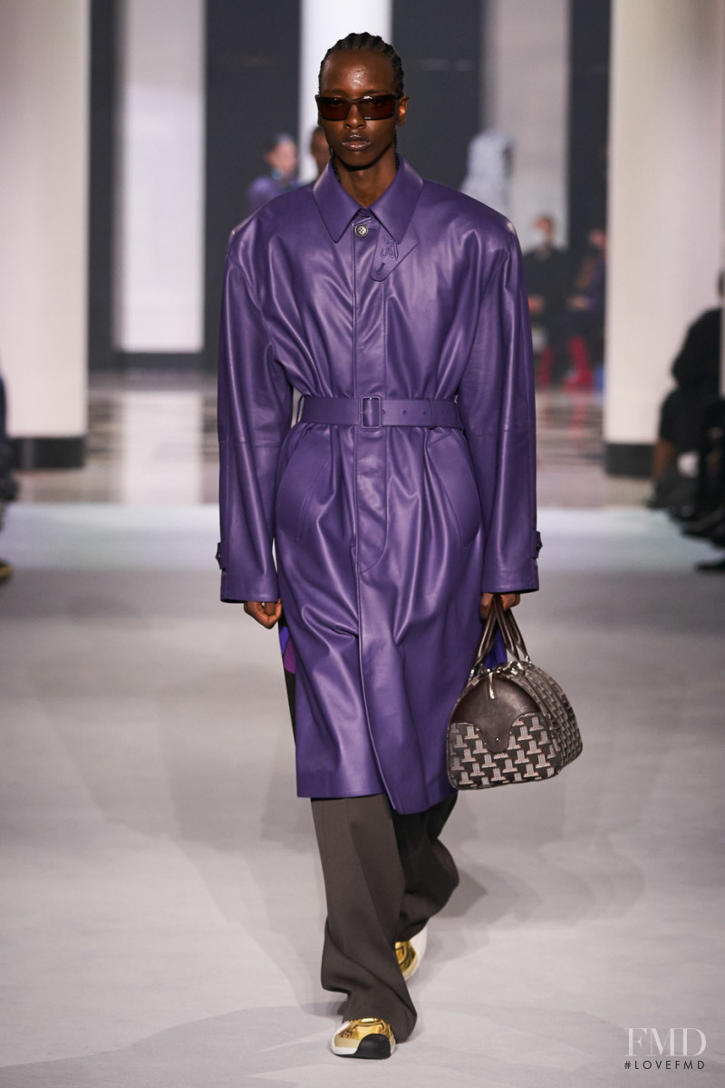 Ombeni Jean Paul featured in  the Lanvin fashion show for Spring/Summer 2022