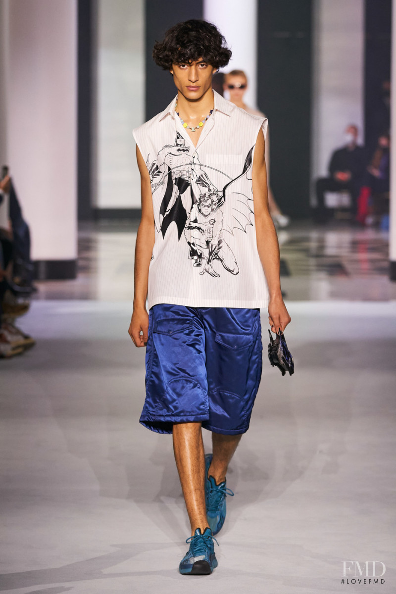 Yoesry Detre featured in  the Lanvin fashion show for Spring/Summer 2022