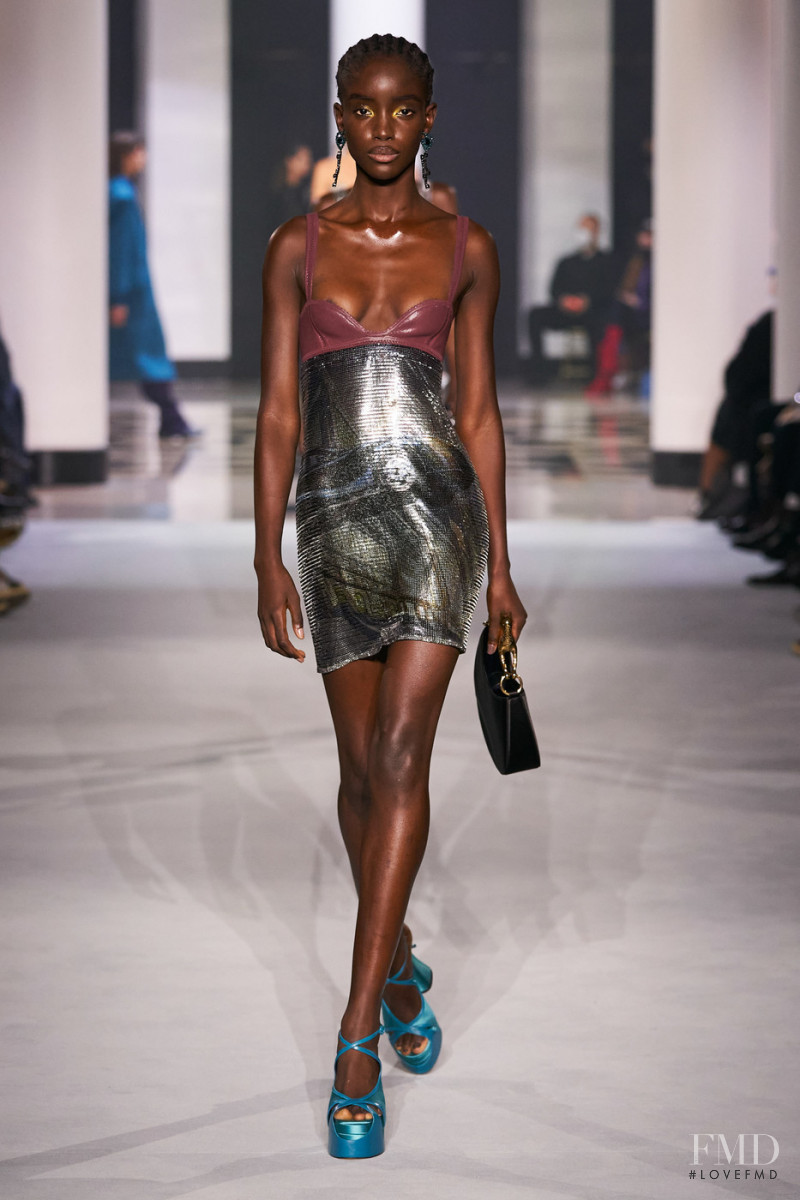 Maty Fall Diba featured in  the Lanvin fashion show for Spring/Summer 2022