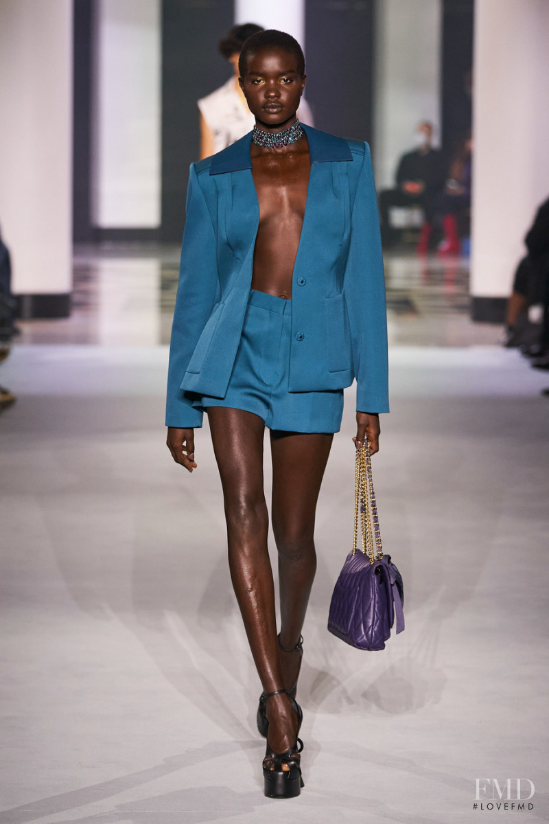 Akon Changkou featured in  the Lanvin fashion show for Spring/Summer 2022