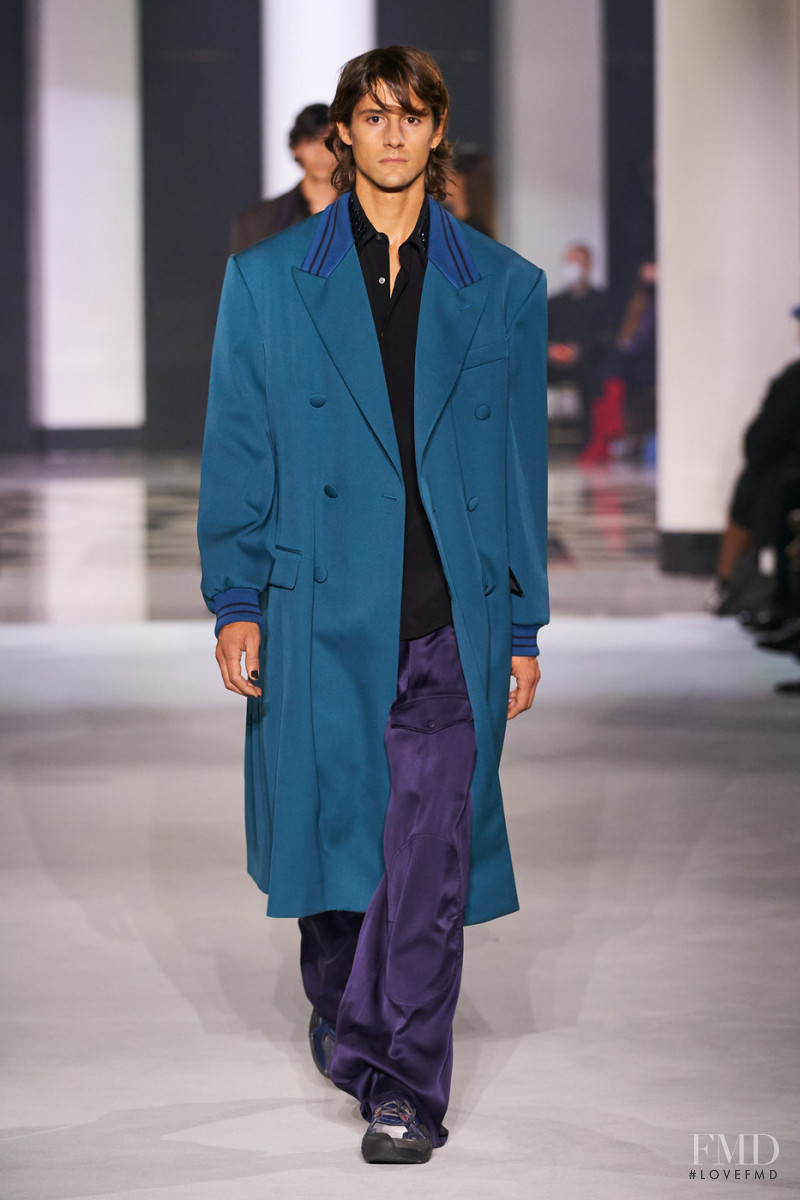 Julian de Gainza featured in  the Lanvin fashion show for Spring/Summer 2022
