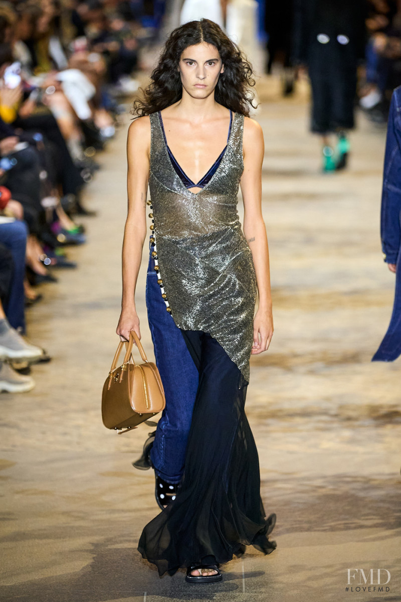 Cyrielle Lalande featured in  the Louis Vuitton fashion show for Spring/Summer 2022