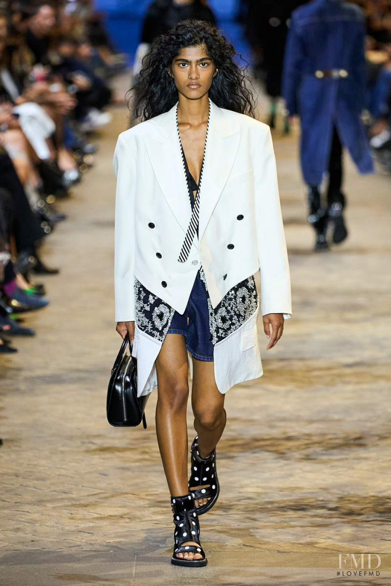 Ashley Radjarame featured in  the Louis Vuitton fashion show for Spring/Summer 2022