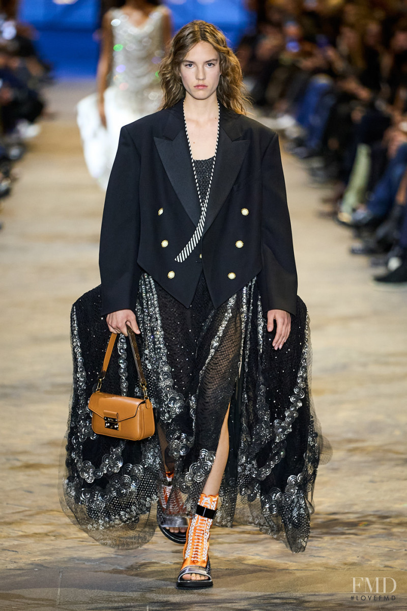 Gwen Weijers featured in  the Louis Vuitton fashion show for Spring/Summer 2022