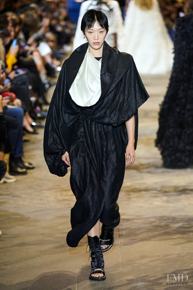 So Ra Choi featured in  the Louis Vuitton fashion show for Spring/Summer 2022