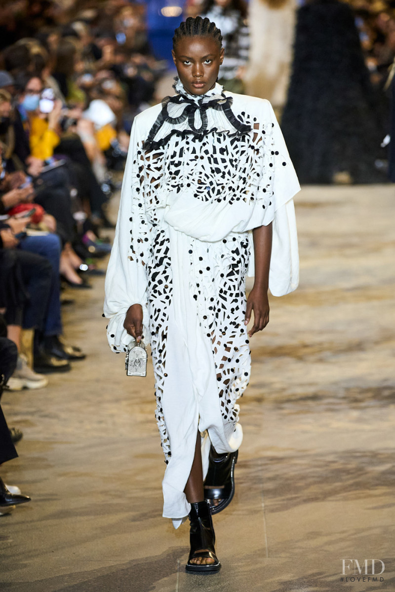 Janet Jumbo featured in  the Louis Vuitton fashion show for Spring/Summer 2022