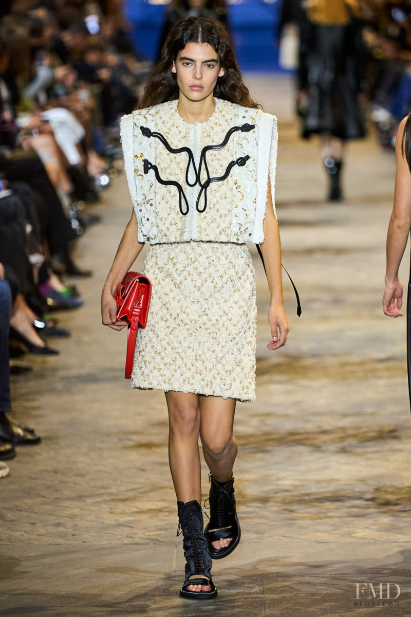 Julia Pacha featured in  the Louis Vuitton fashion show for Spring/Summer 2022