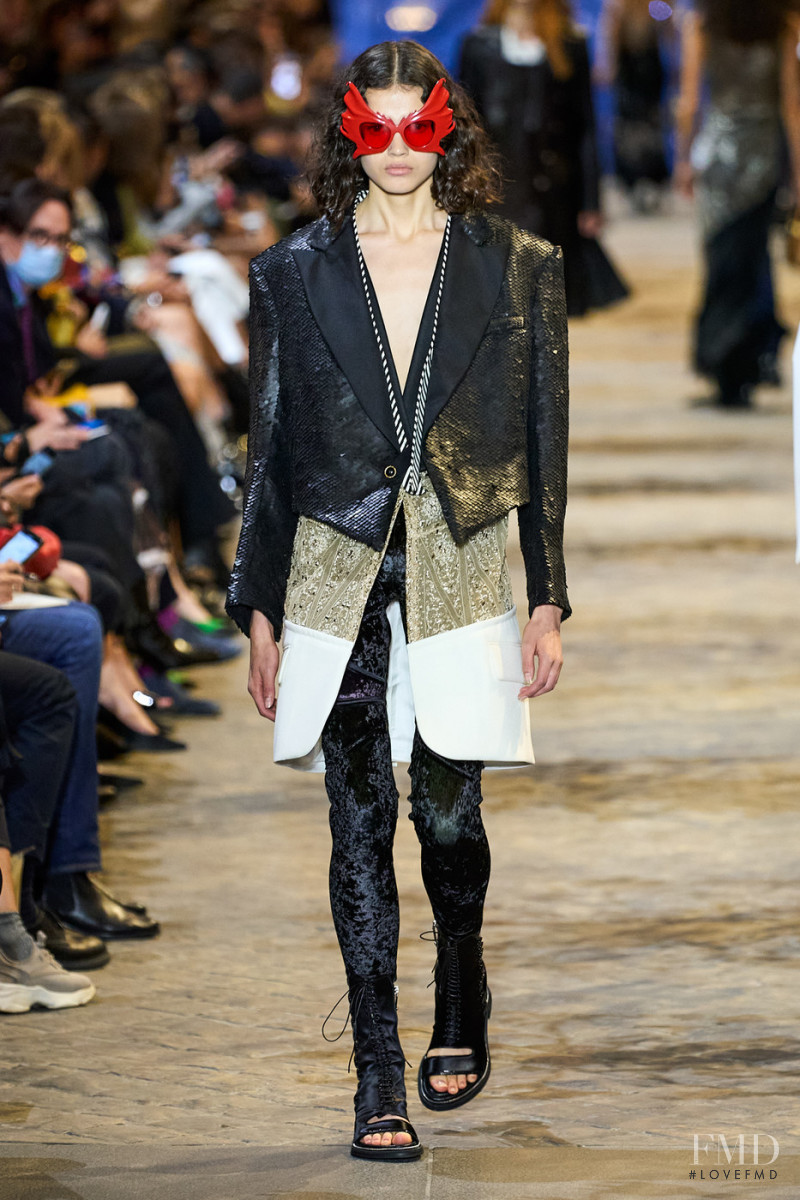 Lucy Rosiek featured in  the Louis Vuitton fashion show for Spring/Summer 2022