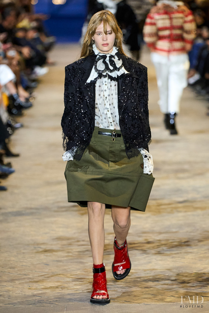 Kristine Lindseth featured in  the Louis Vuitton fashion show for Spring/Summer 2022