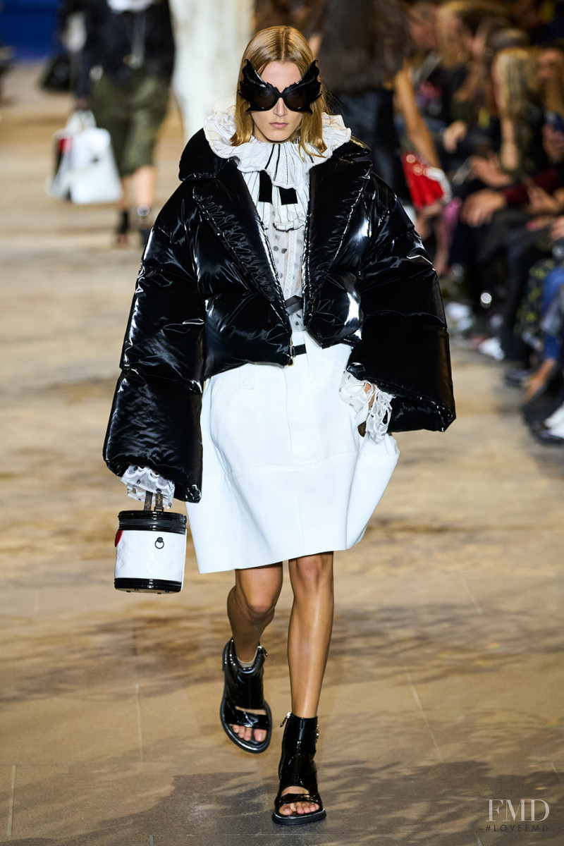 Chloe Lambert featured in  the Louis Vuitton fashion show for Spring/Summer 2022