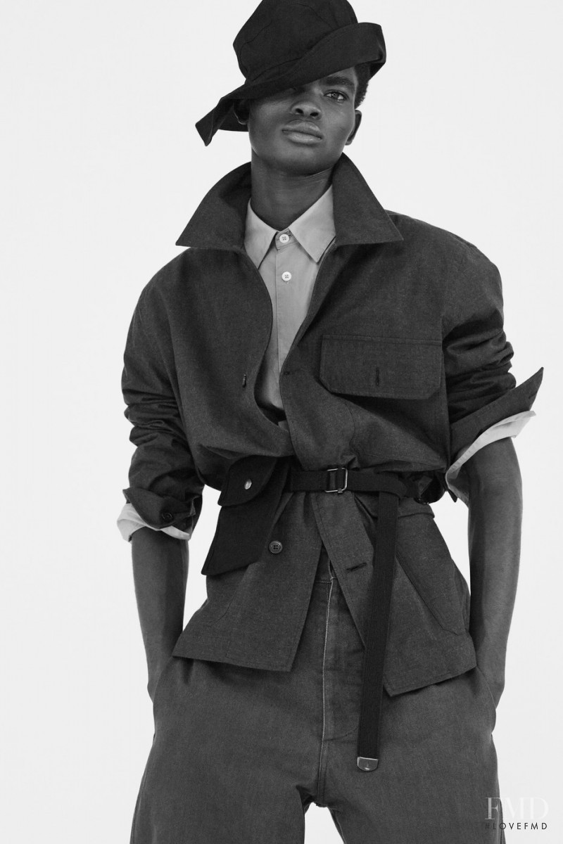 Dennis Quaye featured in  the Margaret Howell lookbook for Spring/Summer 2022