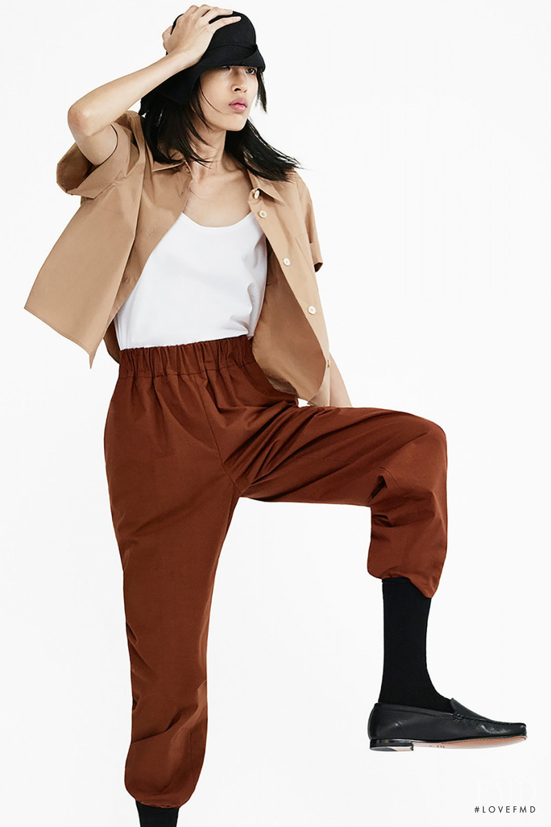 Dahan Phuong Oanh featured in  the Margaret Howell lookbook for Spring/Summer 2022