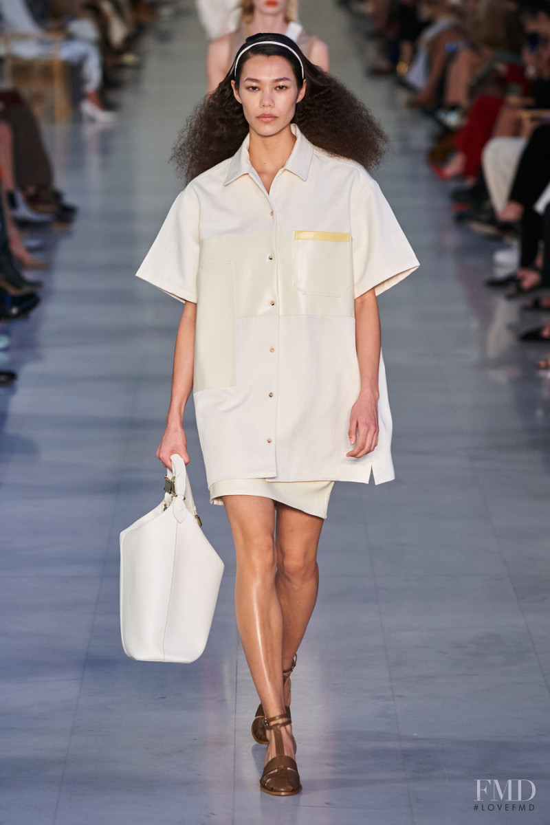 Jade Nguyen featured in  the Max Mara fashion show for Spring/Summer 2022