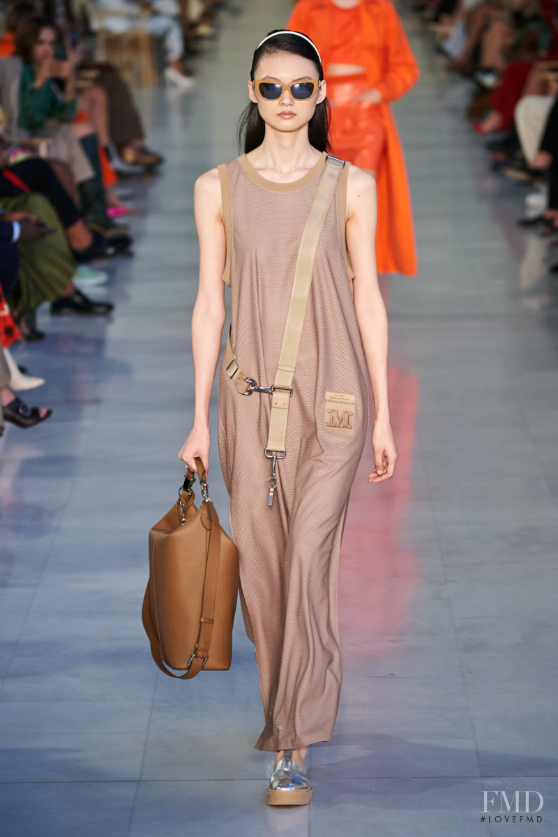 Cong He featured in  the Max Mara fashion show for Spring/Summer 2022