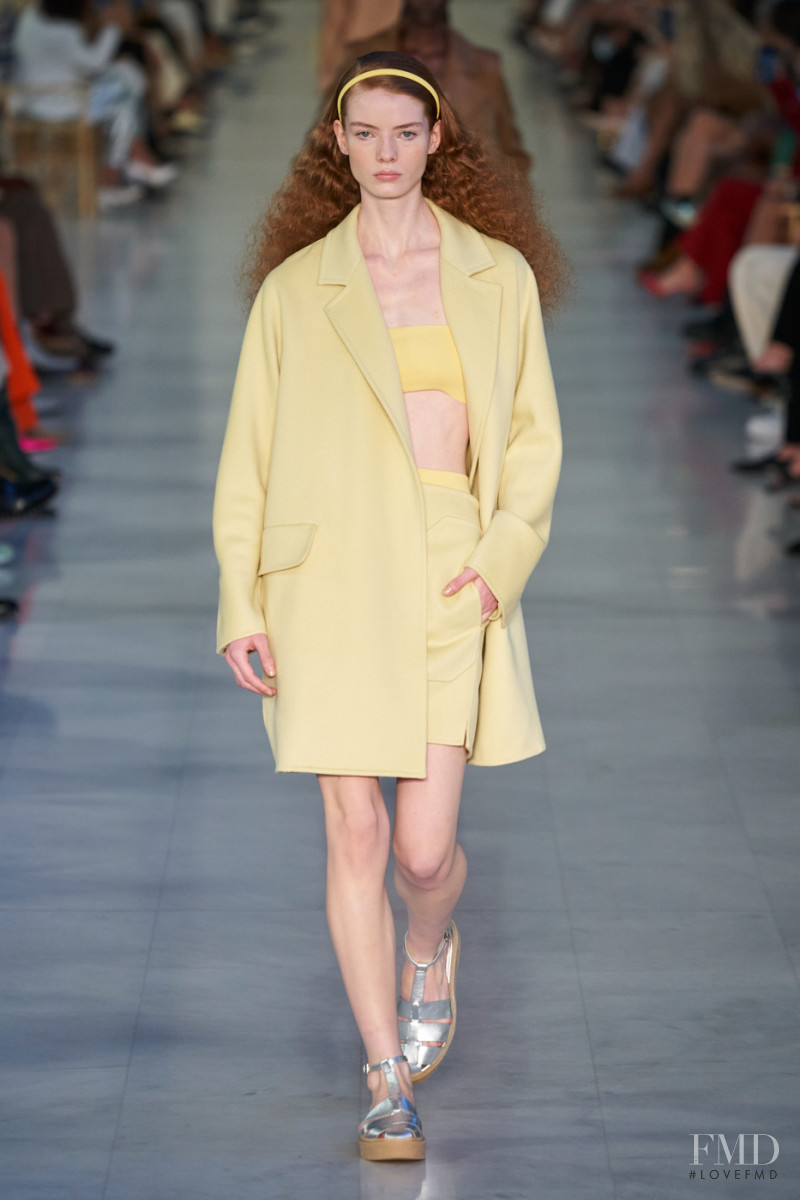 Alyda Grace Carder featured in  the Max Mara fashion show for Spring/Summer 2022