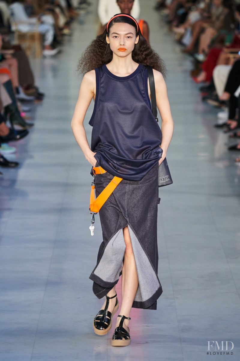 Lisa Han featured in  the Max Mara fashion show for Spring/Summer 2022