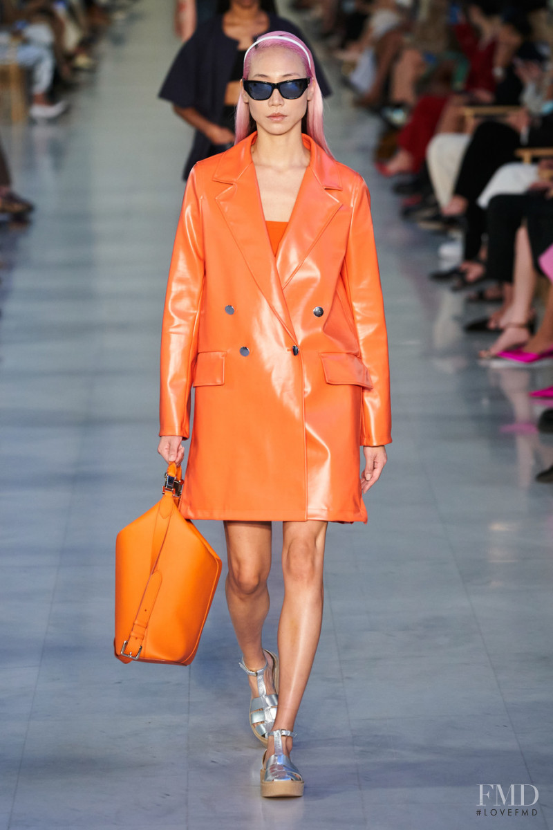 Soo Joo Park featured in  the Max Mara fashion show for Spring/Summer 2022