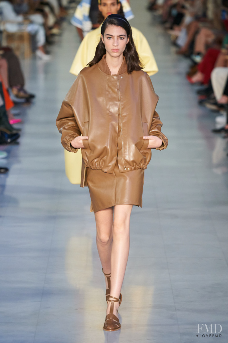 Loli Bahia featured in  the Max Mara fashion show for Spring/Summer 2022