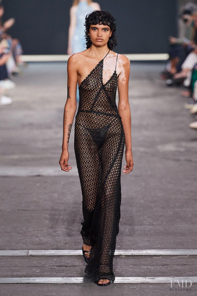 Priscilla Cheseaux featured in  the Missoni fashion show for Spring/Summer 2022