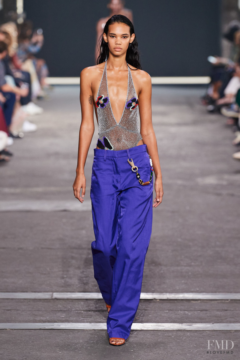 Jordan Daniels featured in  the Missoni fashion show for Spring/Summer 2022