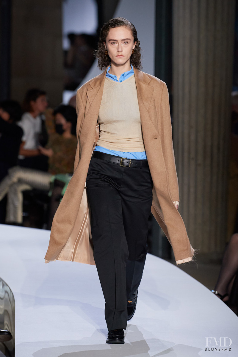 Ella Emhoff featured in  the Miu Miu fashion show for Spring/Summer 2022