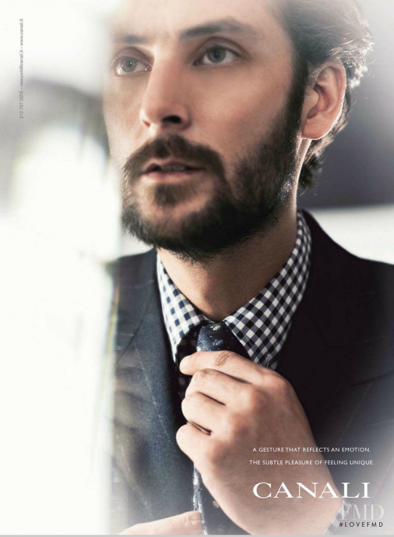 Canali advertisement for Autumn/Winter 2012