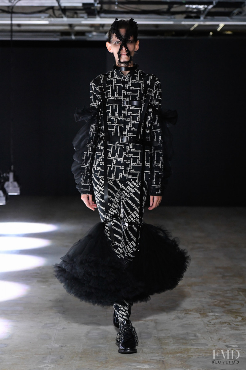 Noir Kei Ninomiya fashion show for Spring/Summer 2022