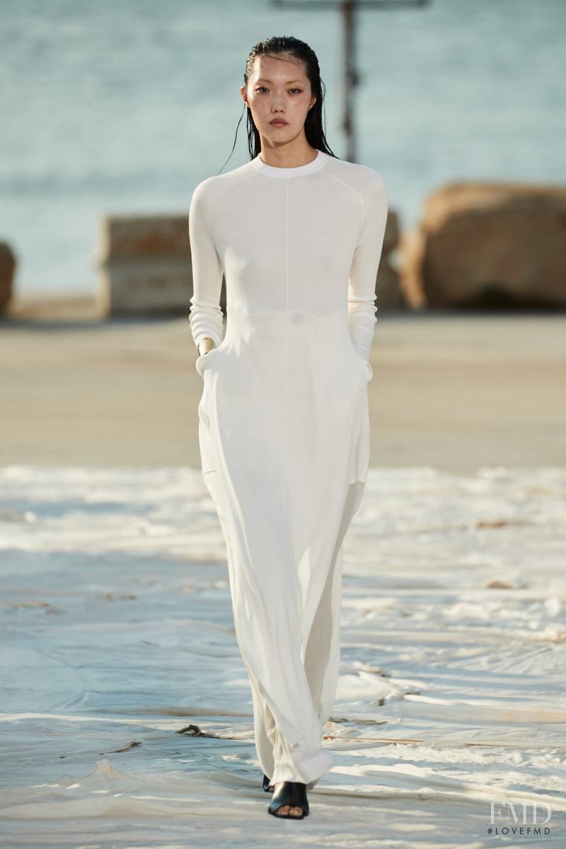 Kim Min Jung featured in  the Peter Do fashion show for Spring/Summer 2022