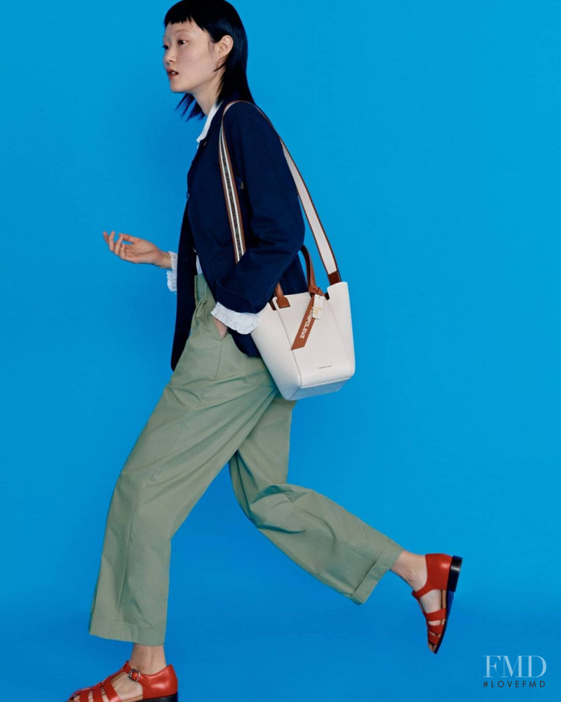 Honest So Yu Jeong featured in  the Bean Pole Accessories advertisement for Spring/Summer 2021