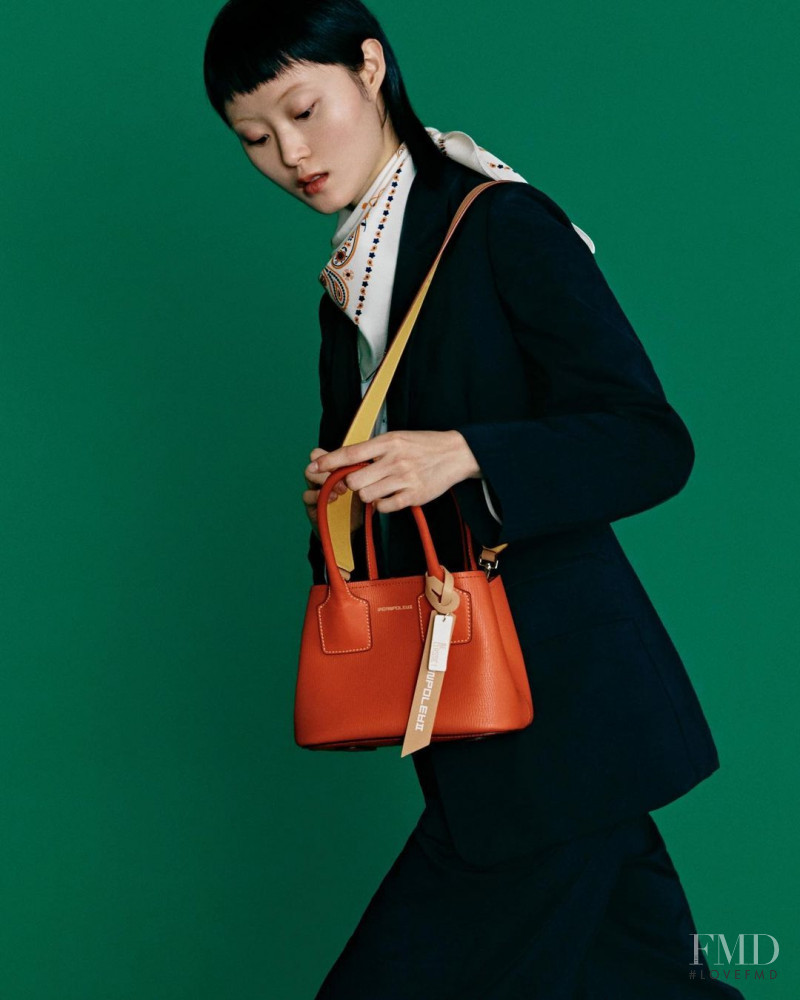 Honest So Yu Jeong featured in  the Bean Pole Accessories advertisement for Spring/Summer 2021