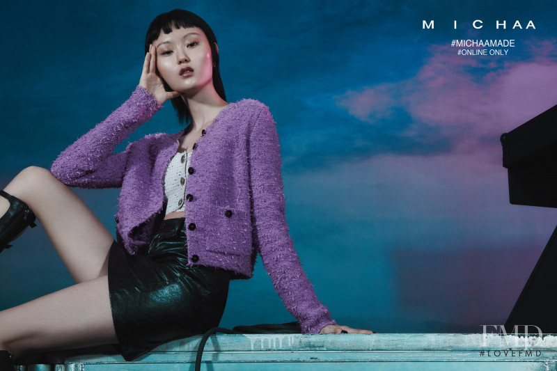 Honest So Yu Jeong featured in  the Michaa advertisement for Winter 2020