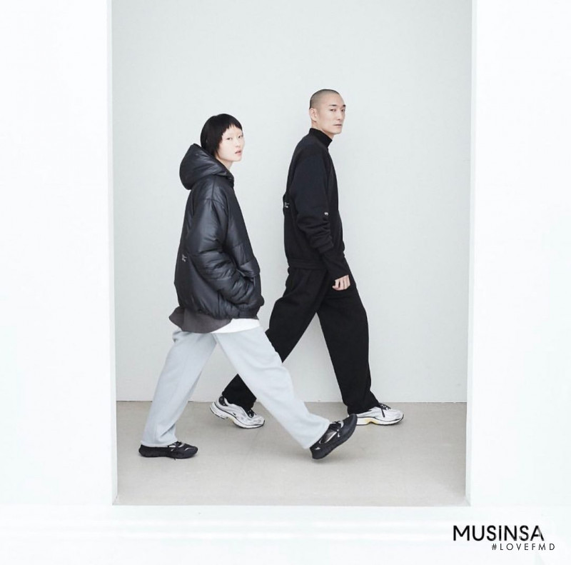 Honest So Yu Jeong featured in  the Musinsa x Reebok advertisement for Autumn/Winter 2020