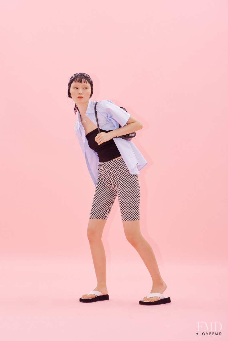 Honest So Yu Jeong featured in  the Musinsa lookbook for Summer 2021