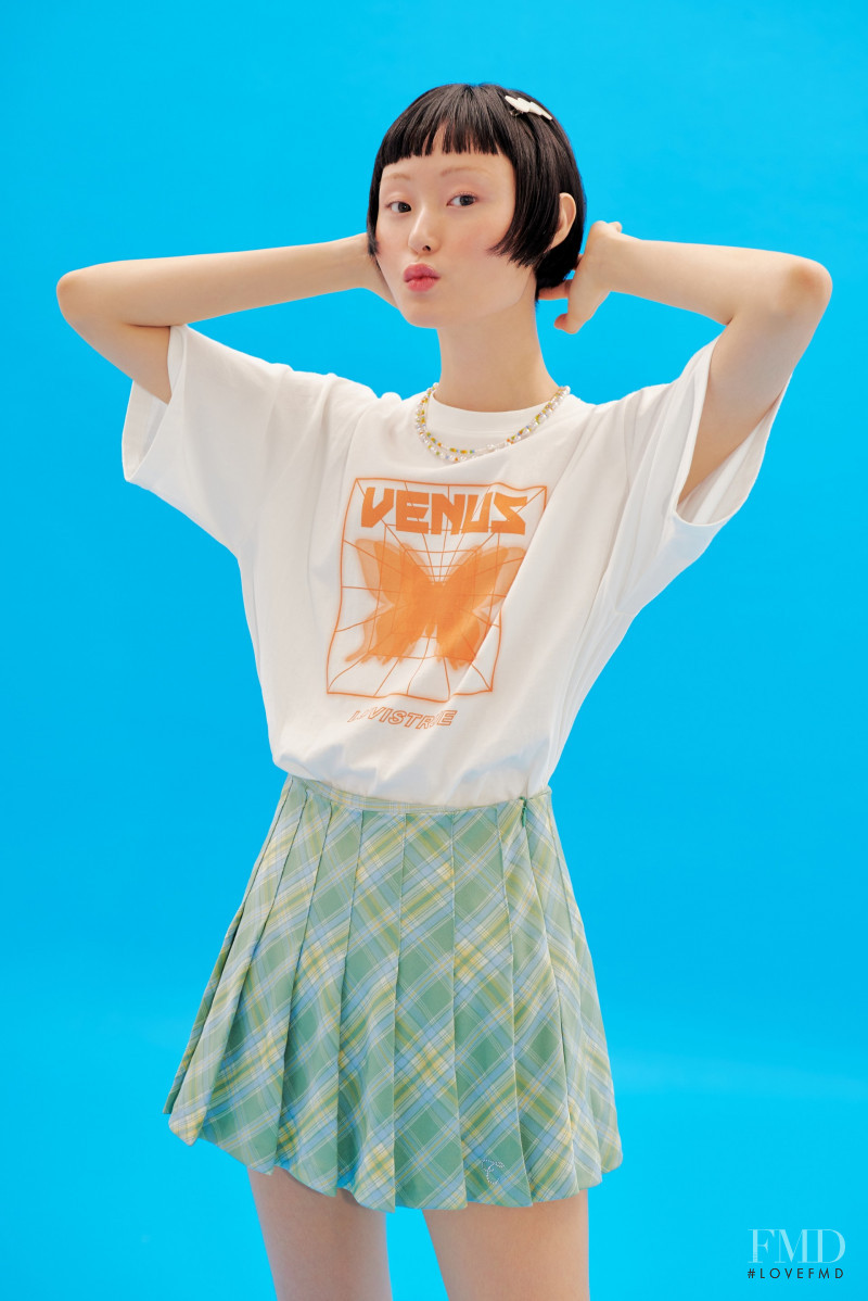 Honest So Yu Jeong featured in  the Musinsa lookbook for Summer 2021