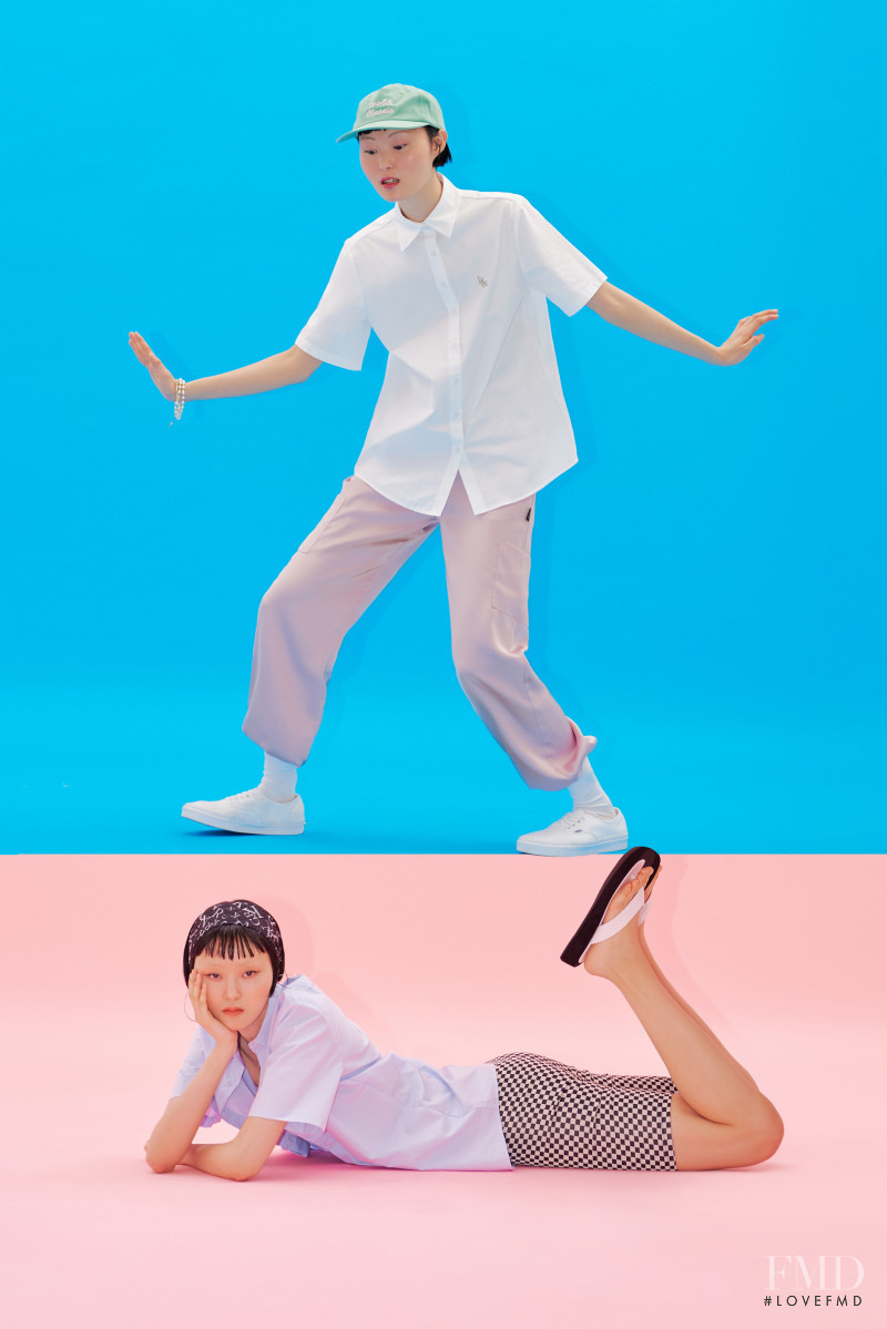 Honest So Yu Jeong featured in  the Musinsa lookbook for Summer 2021