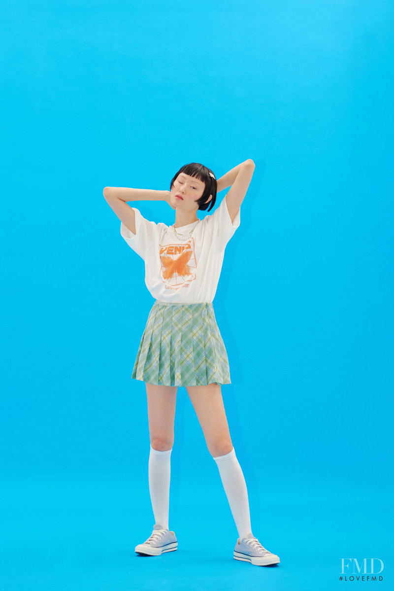 Honest So Yu Jeong featured in  the Musinsa lookbook for Summer 2021