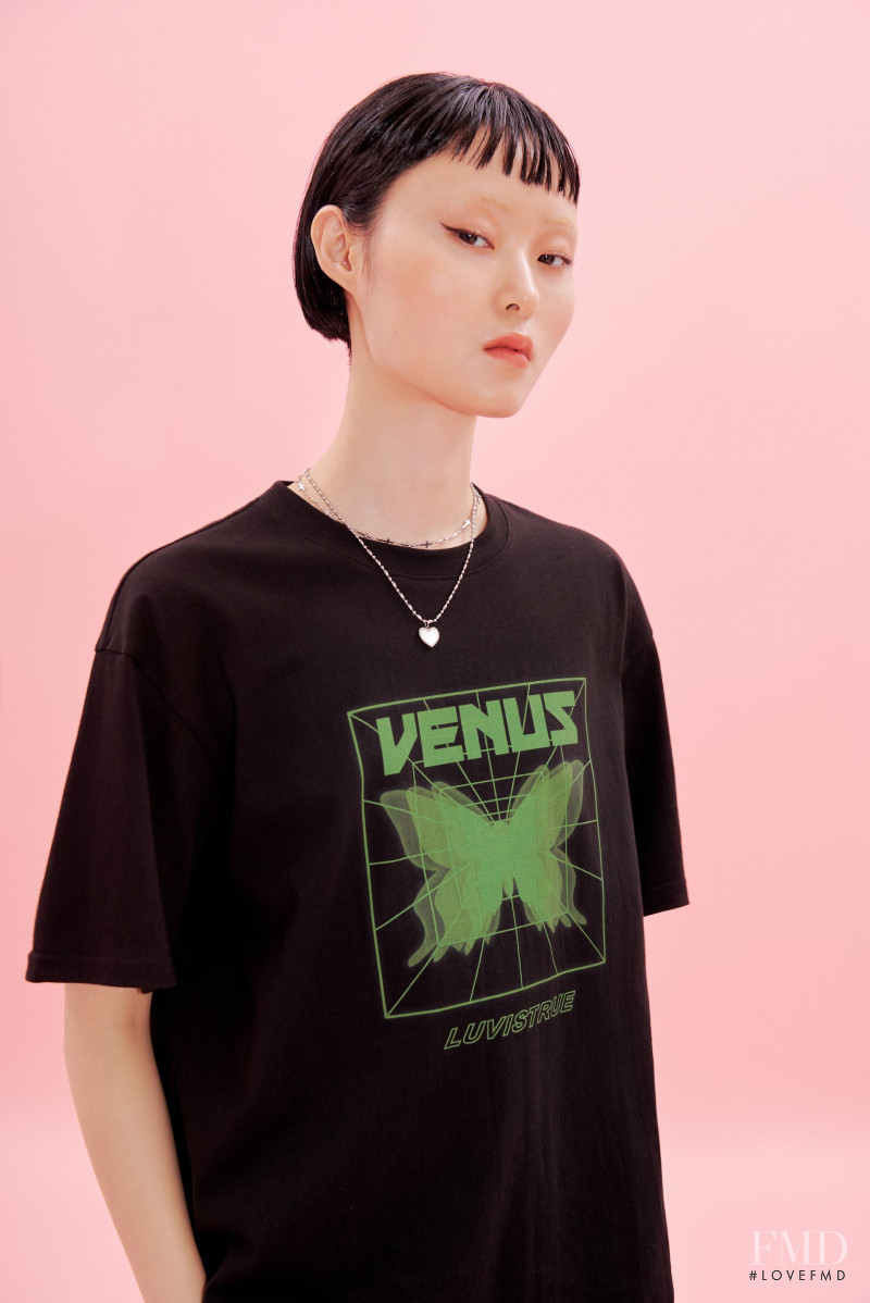 Honest So Yu Jeong featured in  the Musinsa lookbook for Summer 2021