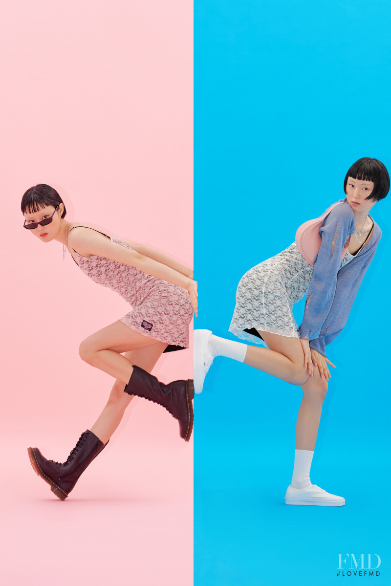 Honest So Yu Jeong featured in  the Musinsa lookbook for Summer 2021