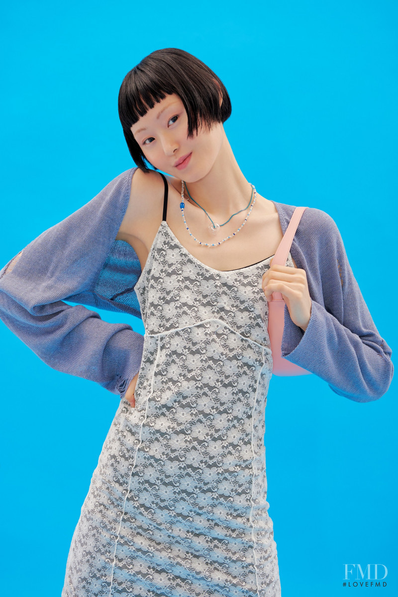 Honest So Yu Jeong featured in  the Musinsa lookbook for Summer 2021