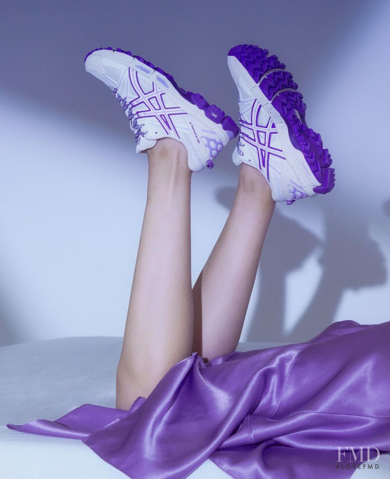 Honest So Yu Jeong featured in  the Musinsa x Asics fashion show for Autumn/Winter 2020