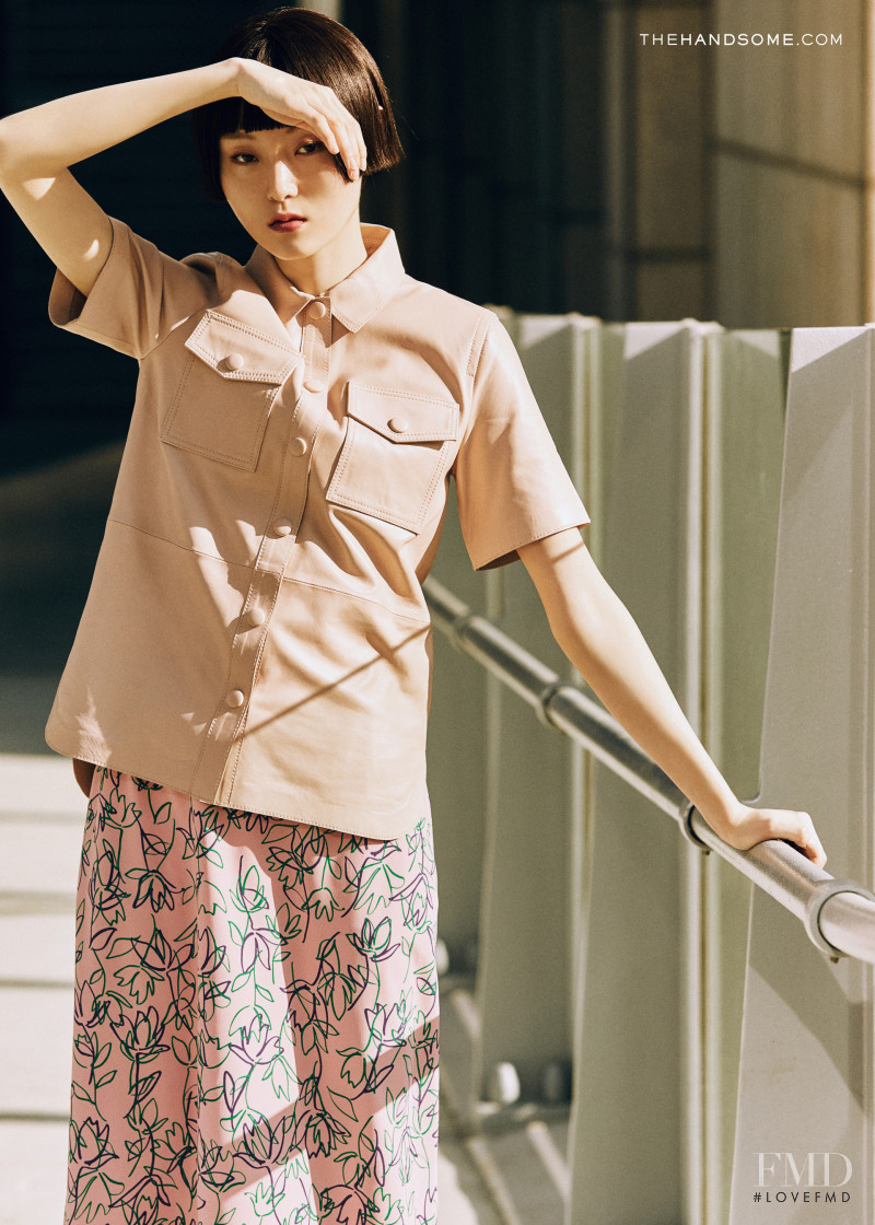 Honest So Yu Jeong featured in  the The Handsome advertisement for Summer 2020