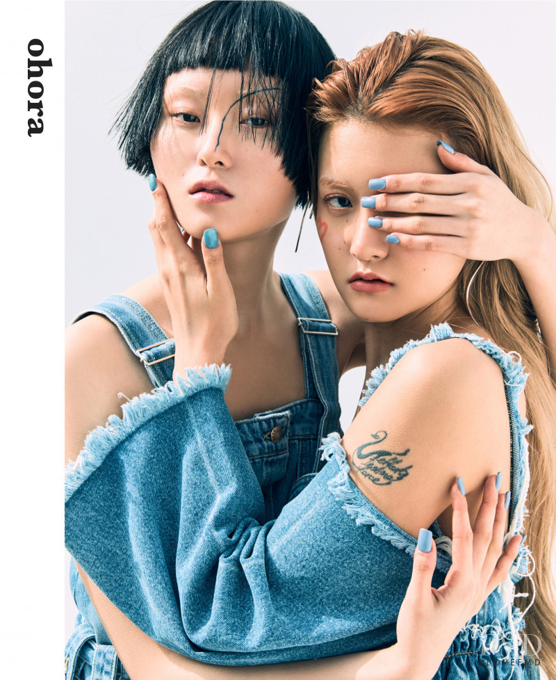 Honest So Yu Jeong featured in  the Ohora Free Spirit advertisement for Spring/Summer 2020